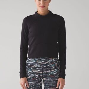Lululemon Hill‎ and Valley Mock Neck -Black